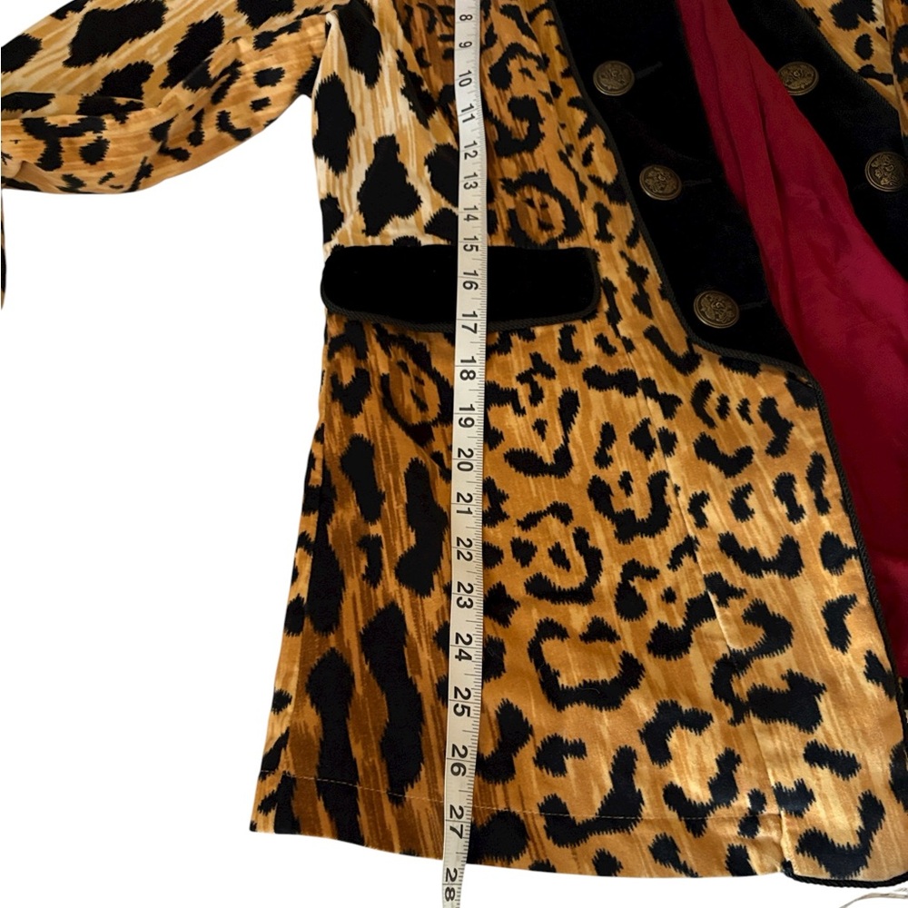 Tasha Polizzi VTG military style jacket/blazer, open front ,button accent  L/XL - Picture 5 of 9
